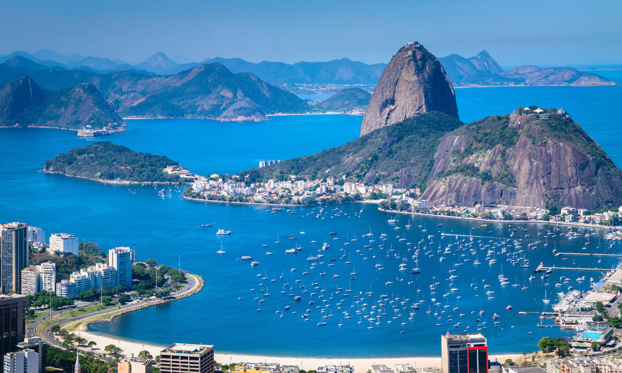 Panoramablick auf Rio de Janeiro